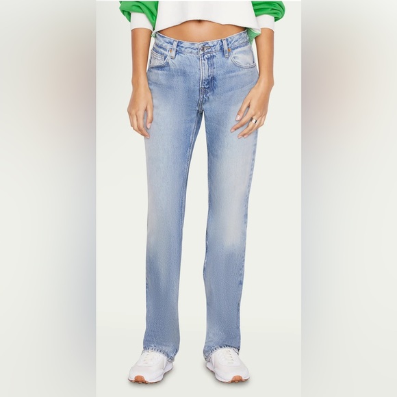 FRAME Women’s The Low Boot Jeans New - Picture 2 of 5